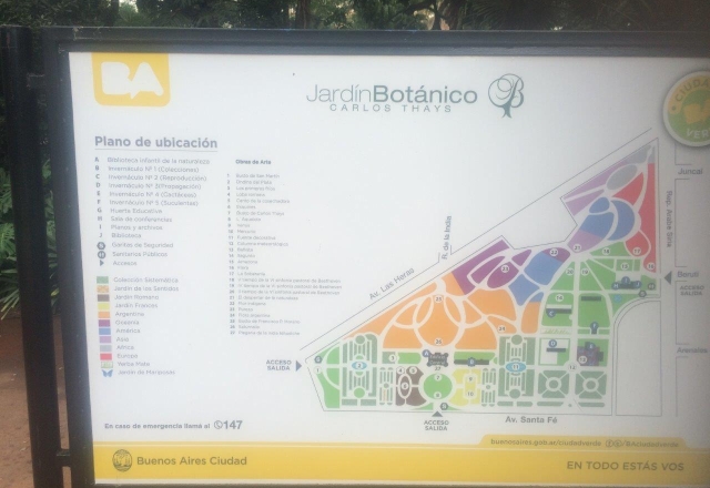 Buenos Aires. Jardim Botânico